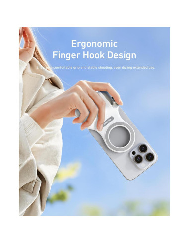 Agarre de Cámara Magnético TELESIN Fun Shot para Teléfono