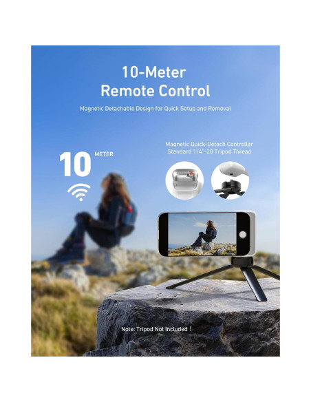 Agarre de Cámara Magnético TELESIN Fun Shot para Teléfono