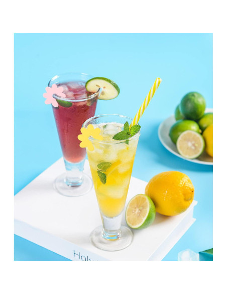 Marcadores de Copas de Vino PENTA ANGEL 12 Pcs Silicona Coloridos