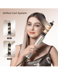 Cepillo Secador de Cabello 6 en 1 Yitrust 1000W Iónico Dorado 2