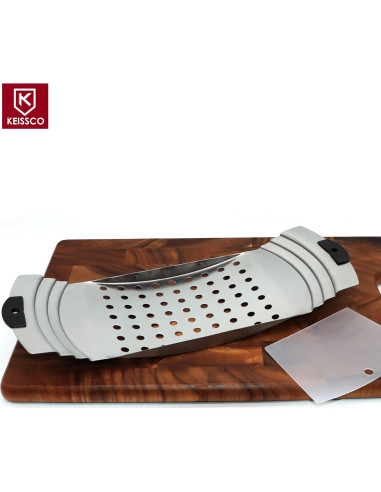 Fabricante de Spaetzle KEISSCO Acero Inoxidable 33.99x12.7cm