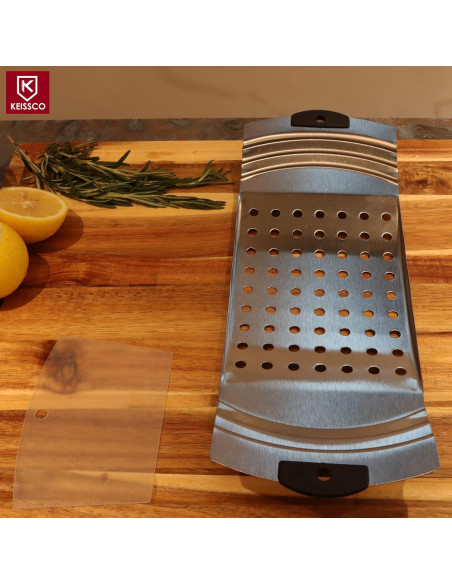 Fabricante de Spaetzle KEISSCO Acero Inoxidable 33.99x12.7cm