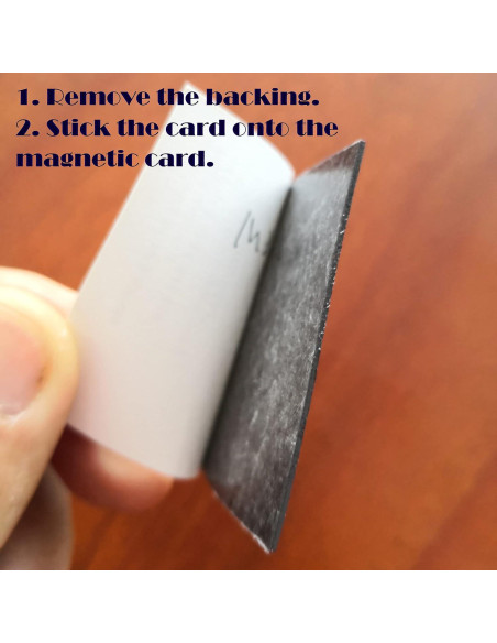 Imanes Autoadhesivos para Tarjetas de Negocios LLPT 50 Pzas