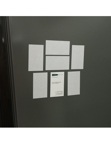 Imanes Autoadhesivos para Tarjetas de Negocios LLPT 50 Pzas