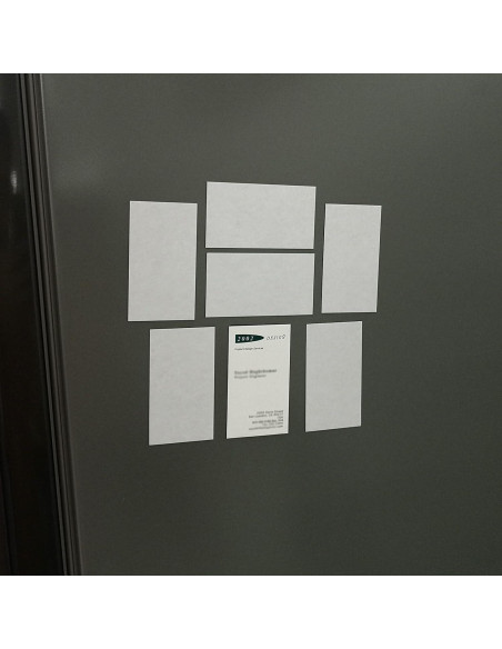 Imanes Autoadhesivos para Tarjetas de Negocios LLPT 50 Pzas
