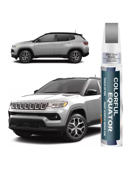 Pintura de Retoque SNSIR Billet Silver para Jeep 12ml