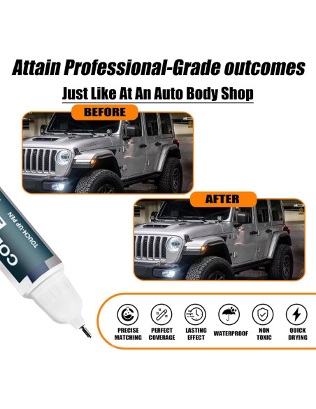 Pintura de Retoque SNSIR Billet Silver para Jeep 12ml