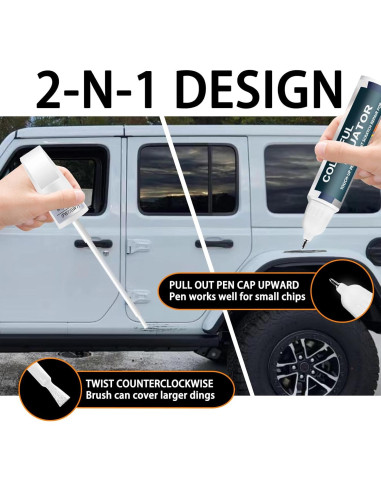 Pintura de Retoque SNSIR Billet Silver para Jeep 12ml