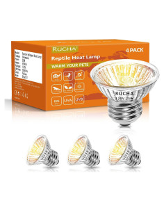 Lámpara Térmica Regulable 25W RUCHA para Reptiles E26/E27