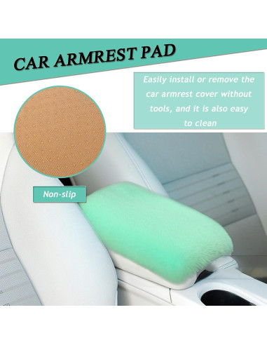 Set 8 Piezas Funda de Volante Esponjosa ZXGHIJJ Verde Menta