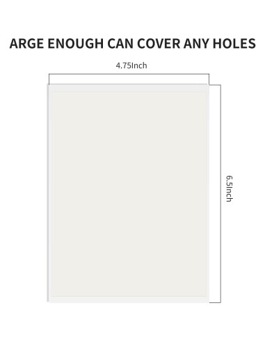 Kit de Reparación de Revestimiento de Vinilo SNAAQ ZR - 6 Paquetes 16.5x12.1 cm