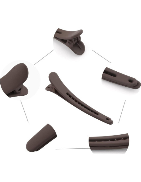 YISSION Clips para el Cabello 24 Pcs 7.87 cm Sin Marcas