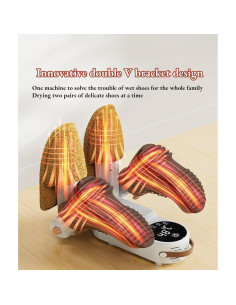 Secador de Zapatos Eléctrico Bewinner 280x200x278mm Portátil 2