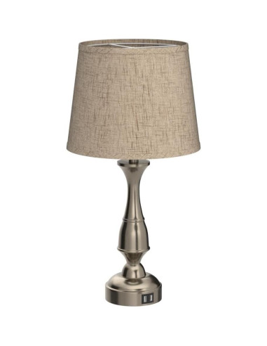 Lámparas de Mesa RAYINIGHT con 2 Puertos USB y Control Táctil