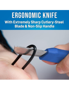 Kit de Empalmes 3 Piezas Jonard TK-400 con Cuchillo y Tijeras 2