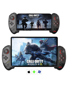 Controlador Inalámbrico Megadream para iPhone y Android - Negro