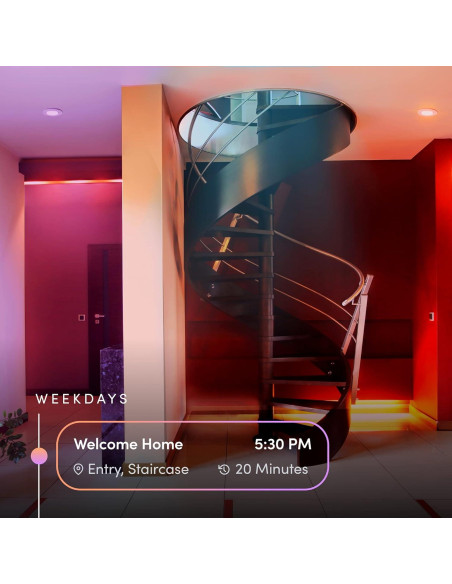 Interruptor Inteligente LIFX Blanco Táctil Wi-Fi 2 Botones