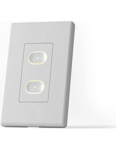 Interruptor Inteligente LIFX Blanco Táctil Wi-Fi 2 Botones
