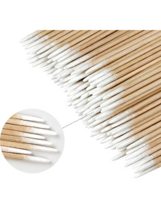 Bastones de Algodón Punta Fina Eyxformula 1000 Pcs 10.16 cm 2
