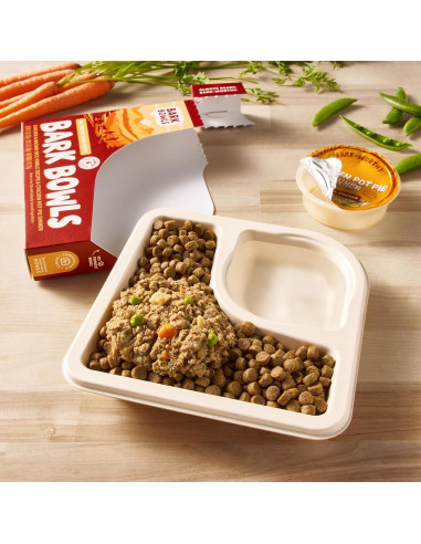 Comida para Perros On The Go Bark Bowls Pollo 6x213g