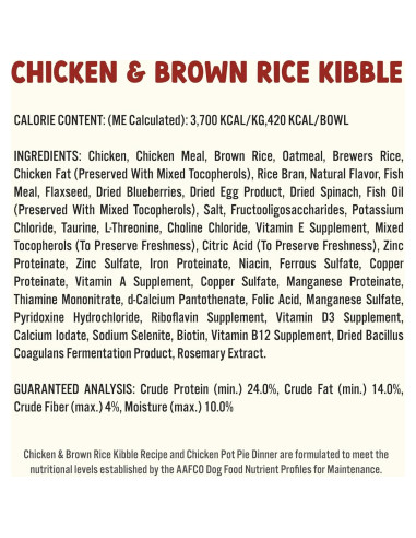 Comida para Perros On The Go Bark Bowls Pollo 6x213g