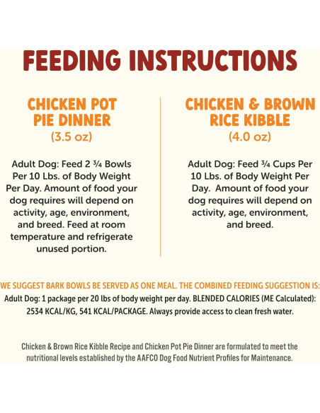 Comida para Perros On The Go Bark Bowls Pollo 6x213g