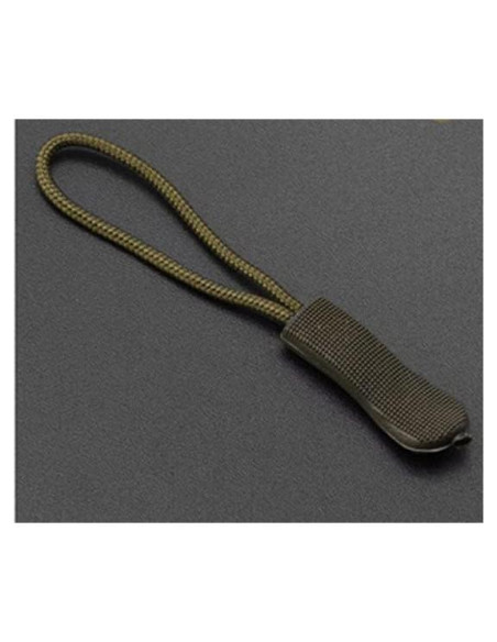 20 Tiradores de Cremallera Duraderos ASEANAO Verde Militar