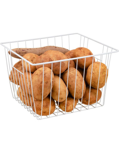 Cajas Organizadoras para Congelador Vertical 3Pcs Blanco