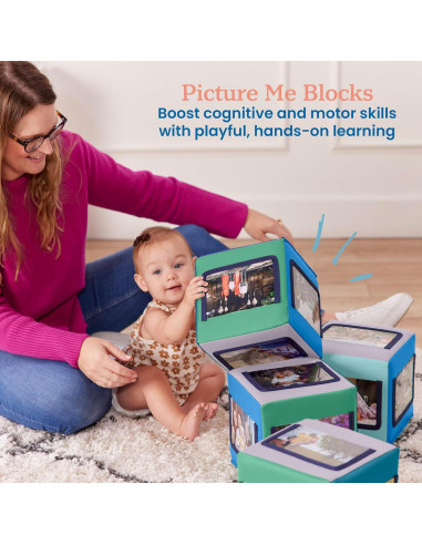 Bloques de Actividad Suaves ECR4Kids 4 Piezas Personalizables