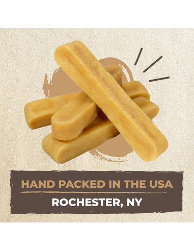 Mighty Paw Palitos de Queso de Yak para Perros - 12 Unidades