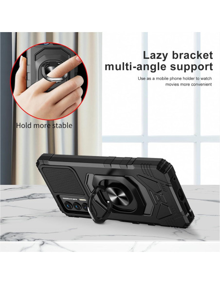 Funda Ailiber para Cricket Outlast y AT&T Jetmore - Negro