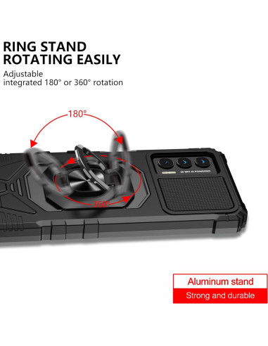 Funda Ailiber para Cricket Outlast y AT&T Jetmore - Negro