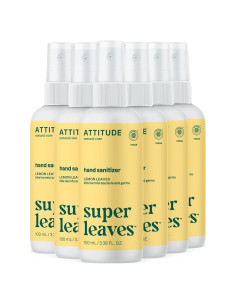 Desinfectante de Manos ATTITUDE 100 ml Vegano Hojas de Limón