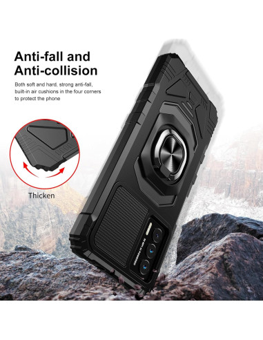 Funda Ailiber para Cricket Outlast y AT&T Jetmore - Negro