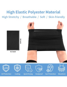 Paquete de 5 Gaiters para el Cuello MOWPOG - Protección Solar UV 2