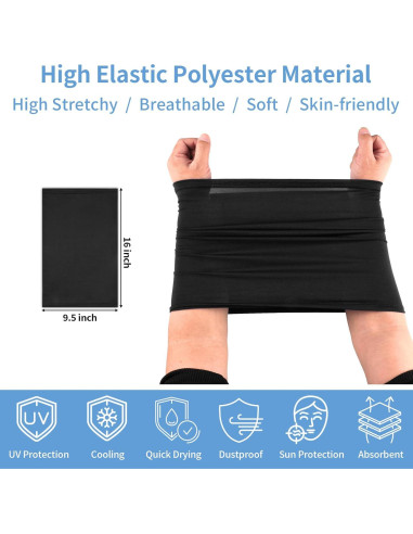 Paquete de 5 Gaiters para el Cuello MOWPOG - Protección Solar UV