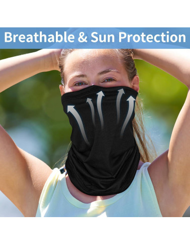 Paquete de 5 Gaiters para el Cuello MOWPOG - Protección Solar UV