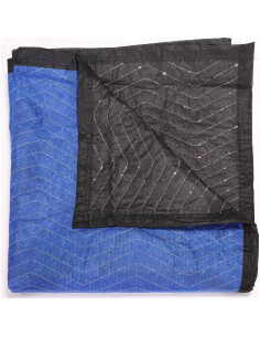 Mantas de Mudanza XtremepowerUS 6 Piezas 182x203 cm Azul/Negro 2