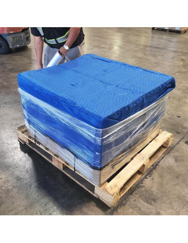 Mantas de Mudanza XtremepowerUS 6 Piezas 182x203 cm Azul/Negro