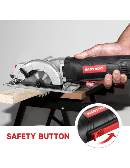 Sierra Circular Eléctrica Eastvolt 4.5A 5000RPM 40.64cm