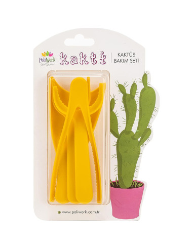 Juego de Herramientas de Jardín Mini PoliWork 4 Piezas