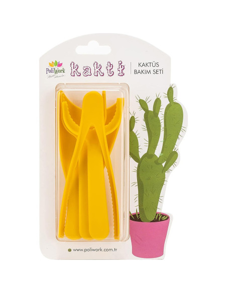 Juego de Herramientas de Jardín Mini PoliWork 4 Piezas