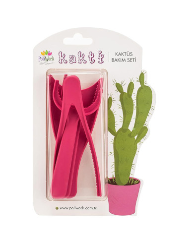 Juego de Herramientas de Jardín Mini PoliWork 4 Piezas