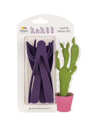 Juego de Herramientas de Jardín Mini PoliWork 4 Piezas