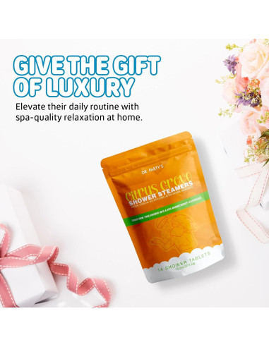 Bolsitas de Ducha Aromáticas Cítricas Partymachines - 14 Unidades