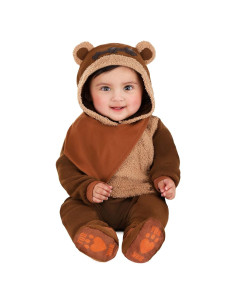 Disfraz Ewok Star Wars Bebés 0-6 meses Mono Minky Premium