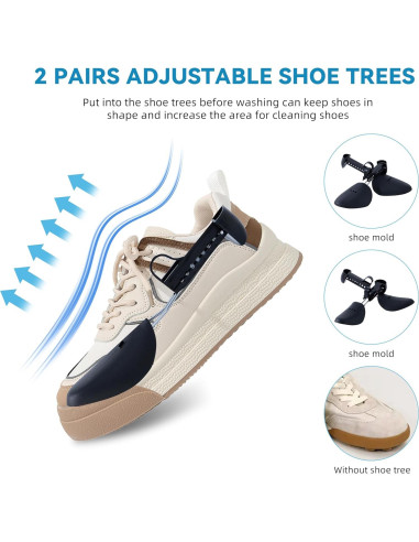 Bolsas de Lavado de Zapatos Limaap - 2 Pcs Microfibra Blanca