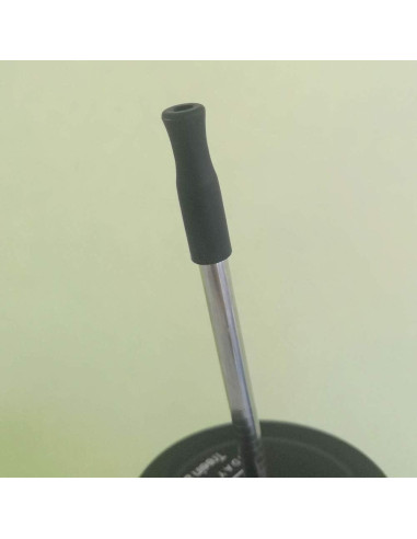 Accmor 44 Tapas de Silicona Reutilizables para Pajitas de Metal 6mm