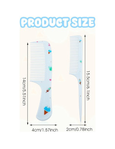 Juego de Peines para Bebés LLOUSSAK - 2 Piezas Antiestáticos 2