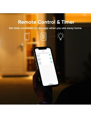 Interruptor Regulador Inteligente TREATLIFE 3 Vías Paquete de 2